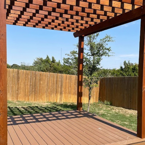 Backyard Pergola — Austin, TX
