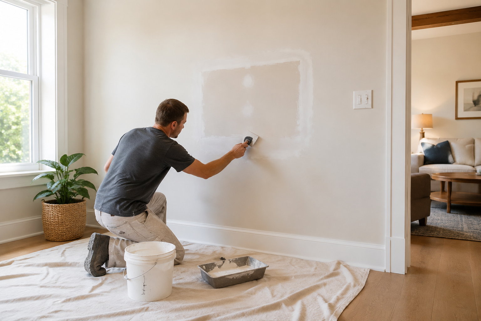 Why Drywall Repair Has to Come Before Painting (and What Happens When It Doesn't)