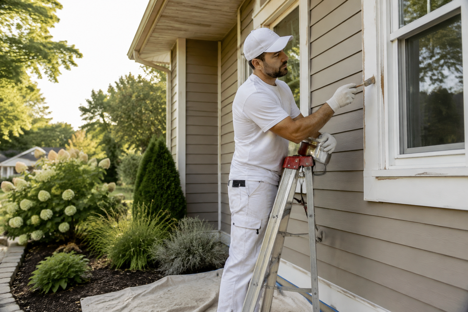 Exterior maintenance by Eimaan Services in Alexandria VA