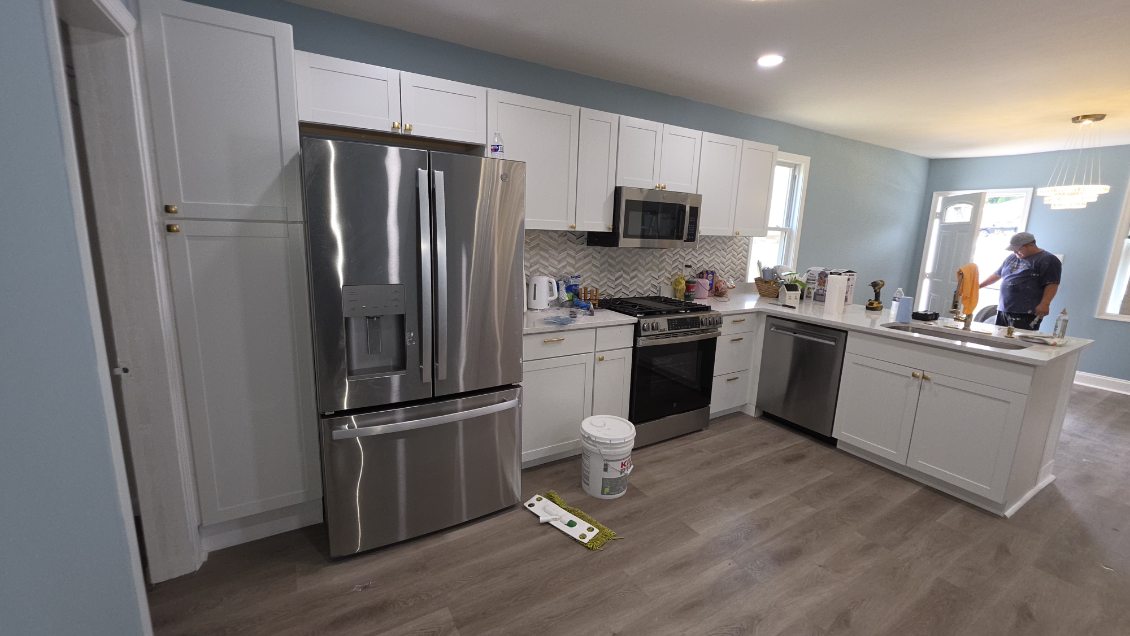 Kitchen remodel by Kilos Construction — Mount Vernon, VA